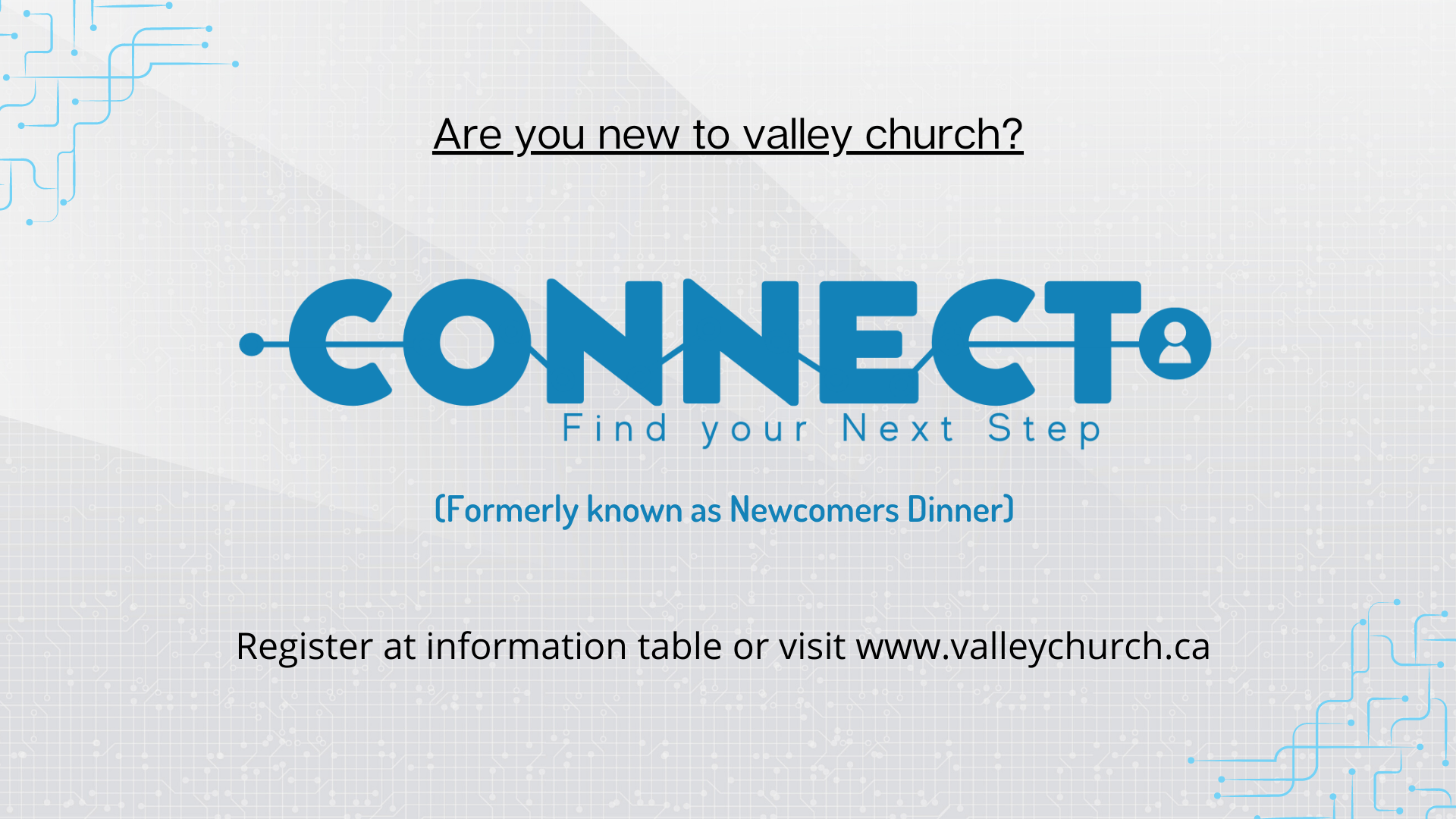 Connect: Find Your Next Step