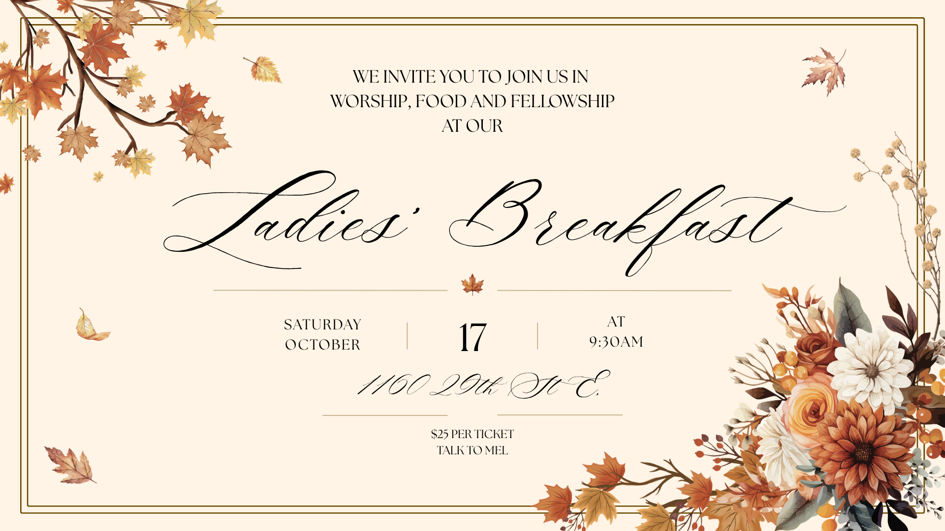 Ladies' Breakfast